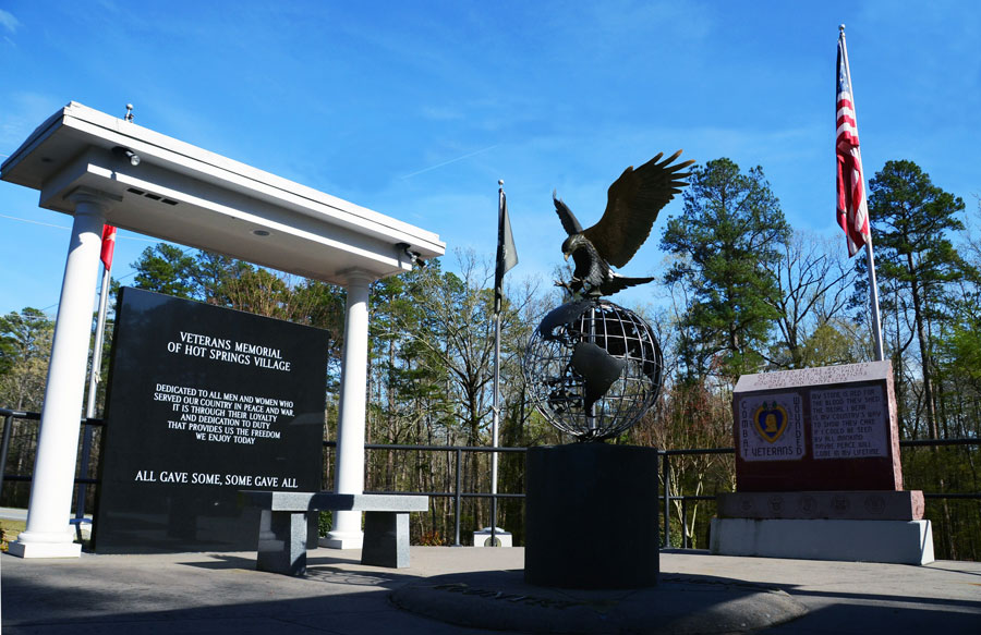 Veterans Memorial Hot Springs Village Arkansas